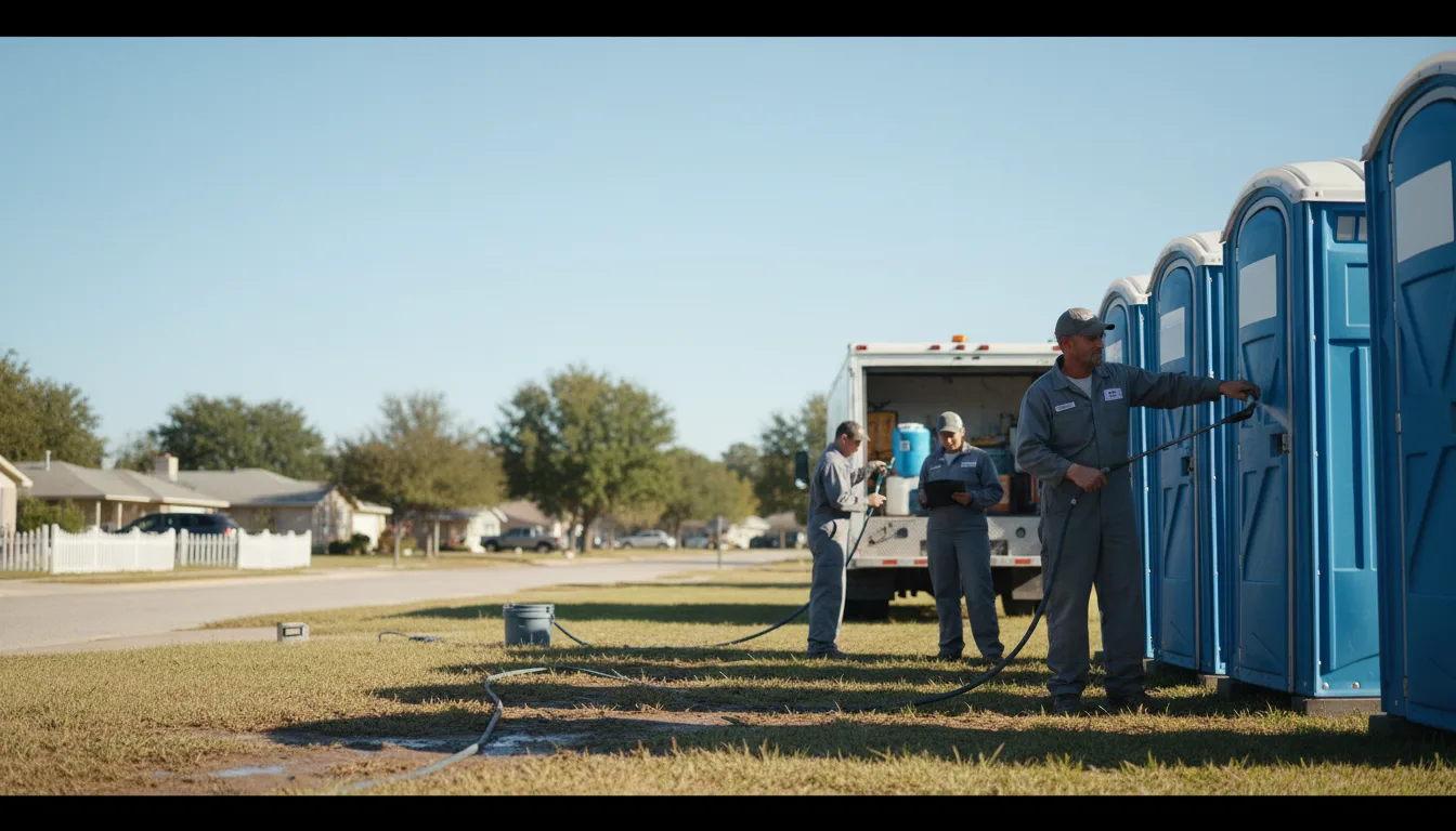 Long-Term Portable Toilet Rental in Aztec, NM near me